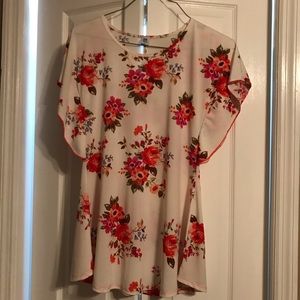 Floral tunic
